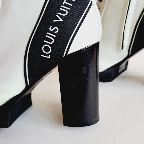 Louis Vuitton Patent Calfskin Star Trail Ankle Boots Size 36.5 - Picture 13 of 16